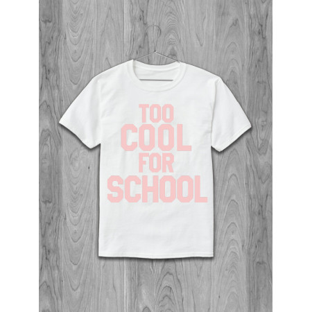 Prea misto pentru tricou din bumbac de la școală